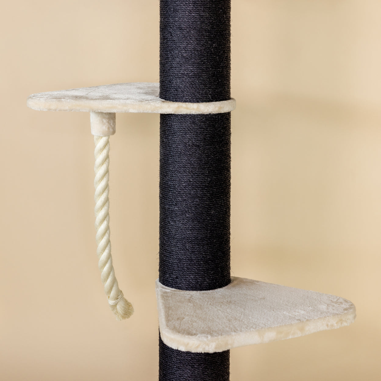 Krabpaal Maine Coon Tower Blackline Crown 235-255 cm (Crème)