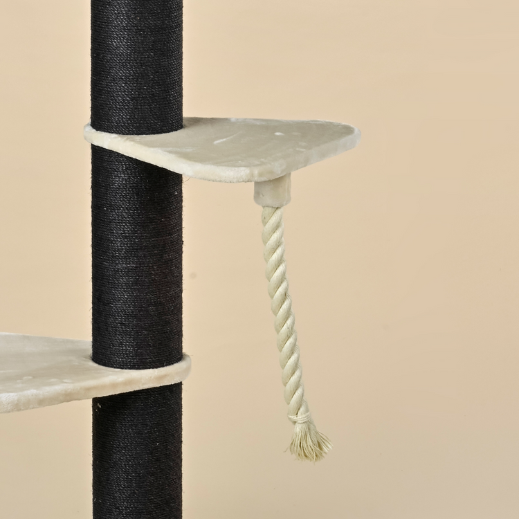 Krabpaal Maine Coon Tower Blackline Crown (Crème)