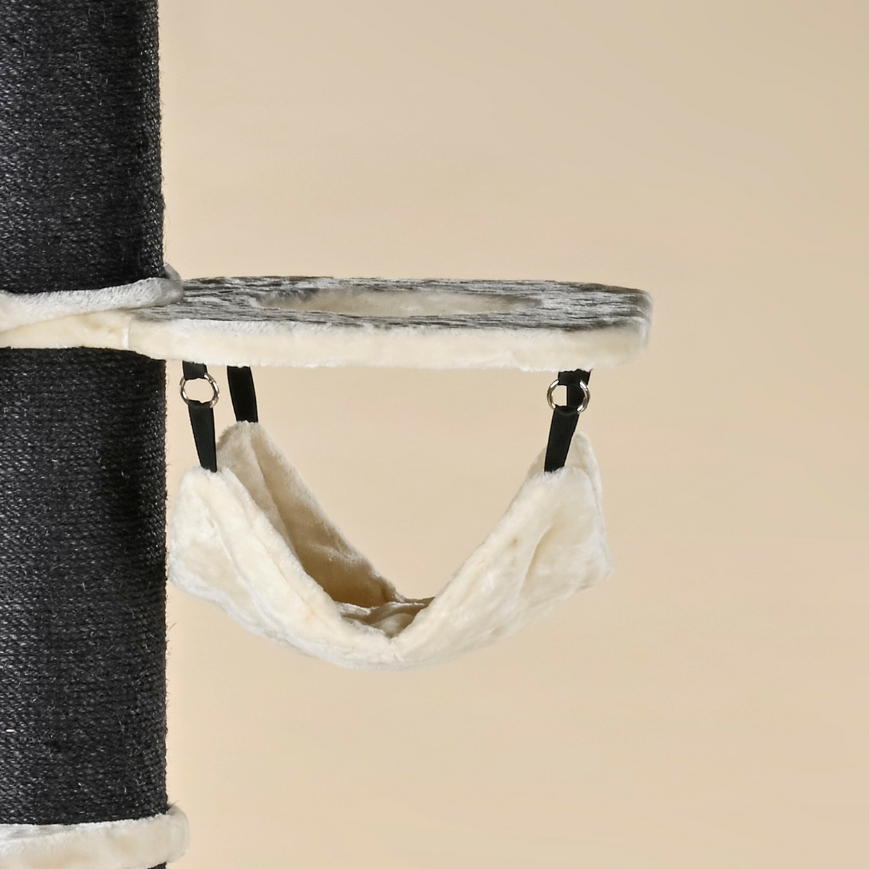 Krabpaal Maine Coon Tower Blackline Crown (Crème)