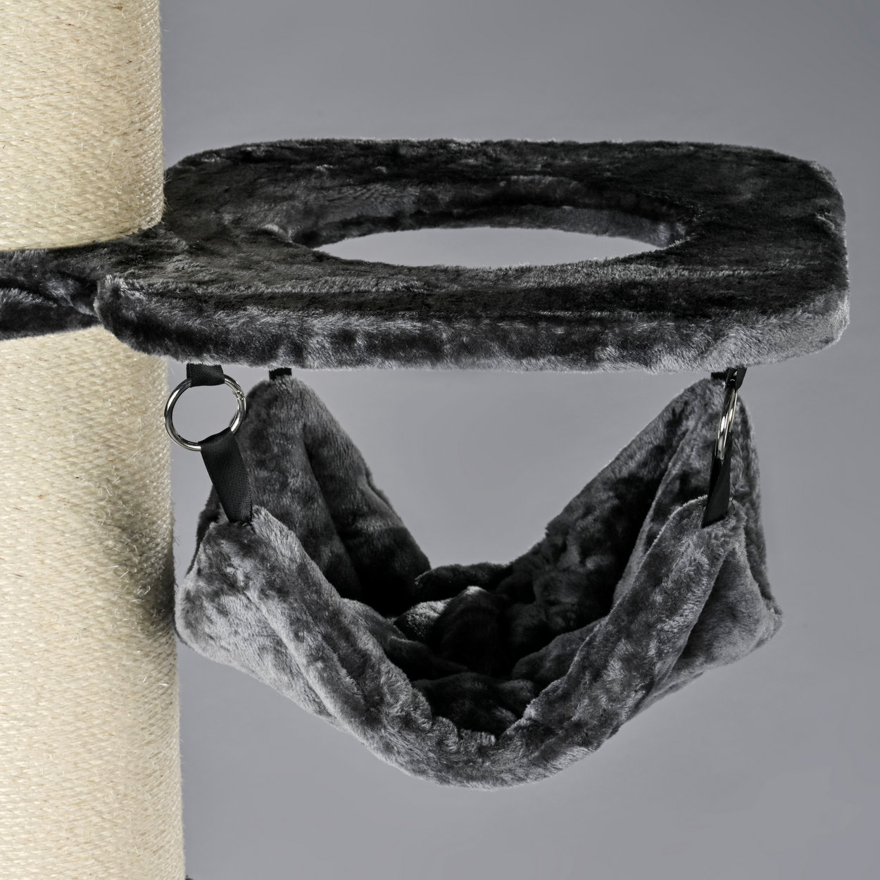 Krabpaal Maine Coon Tower Crown (Donkergrijs)