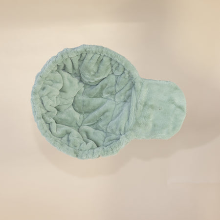 Grote, Pistache Teddy Hangmat de Luxe (voor 20cm palen)