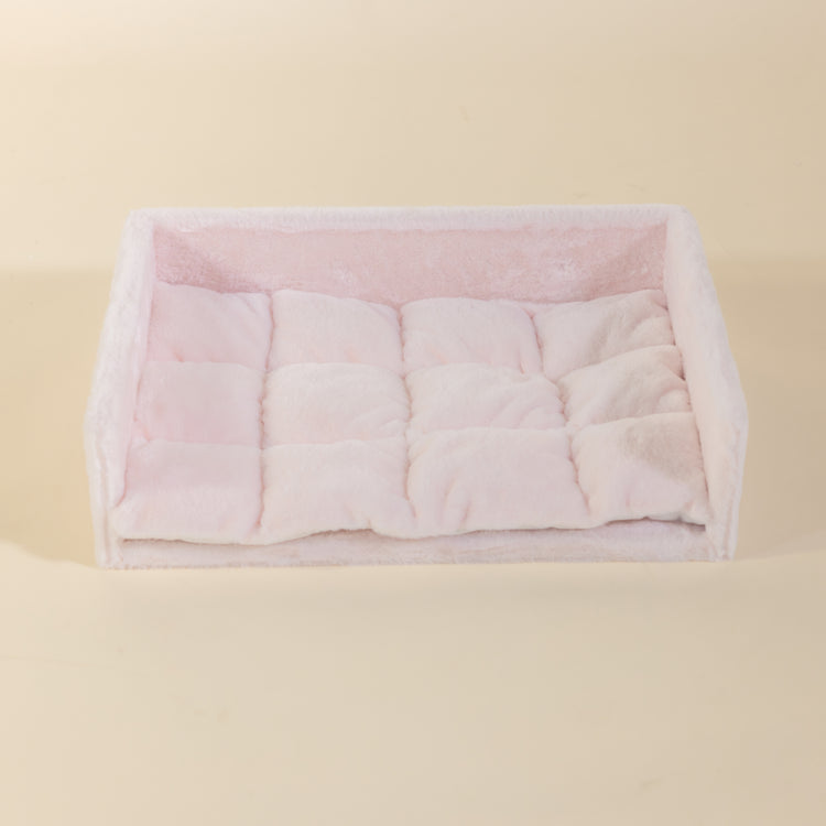 Pink Teddy Lounge Ligplaats (incl. Kussen)