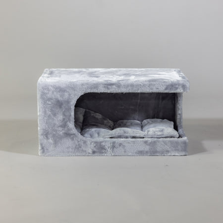 Speelhuis Lichtgrijs, Royalty Retreat 60 x 35 x 30 cm (incl. Kussen)