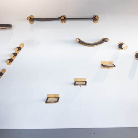 Everest Blackline Grijs | Kattenmuur Klim- en wandsysteem set van RHR Pets