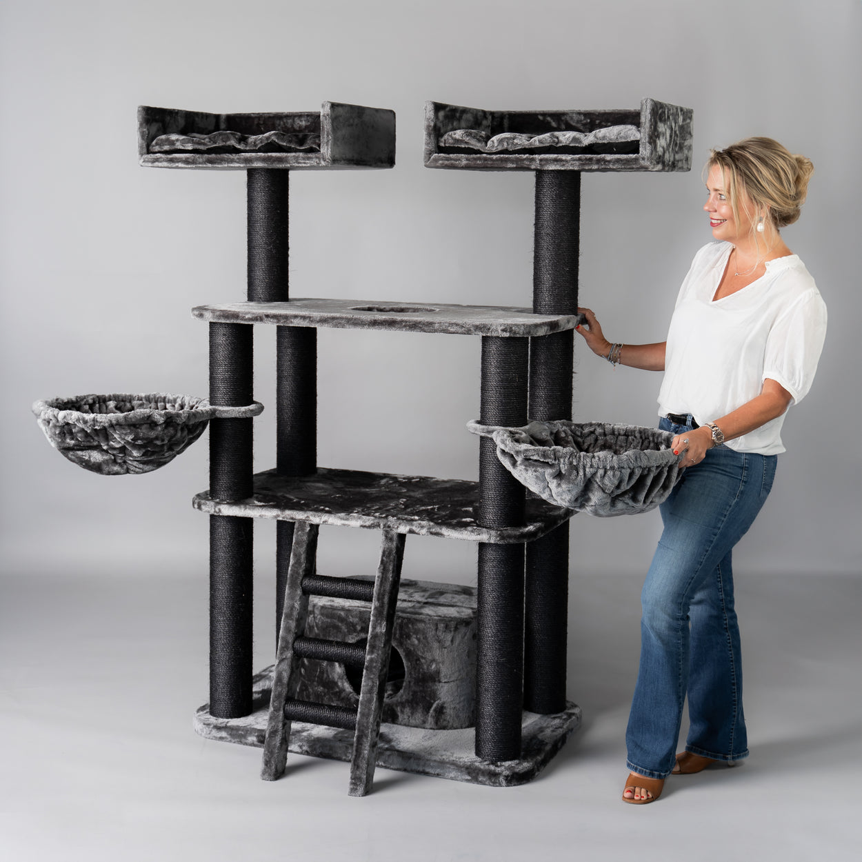 Krabpaal Panther XXL Blackline (Donkergrijs)