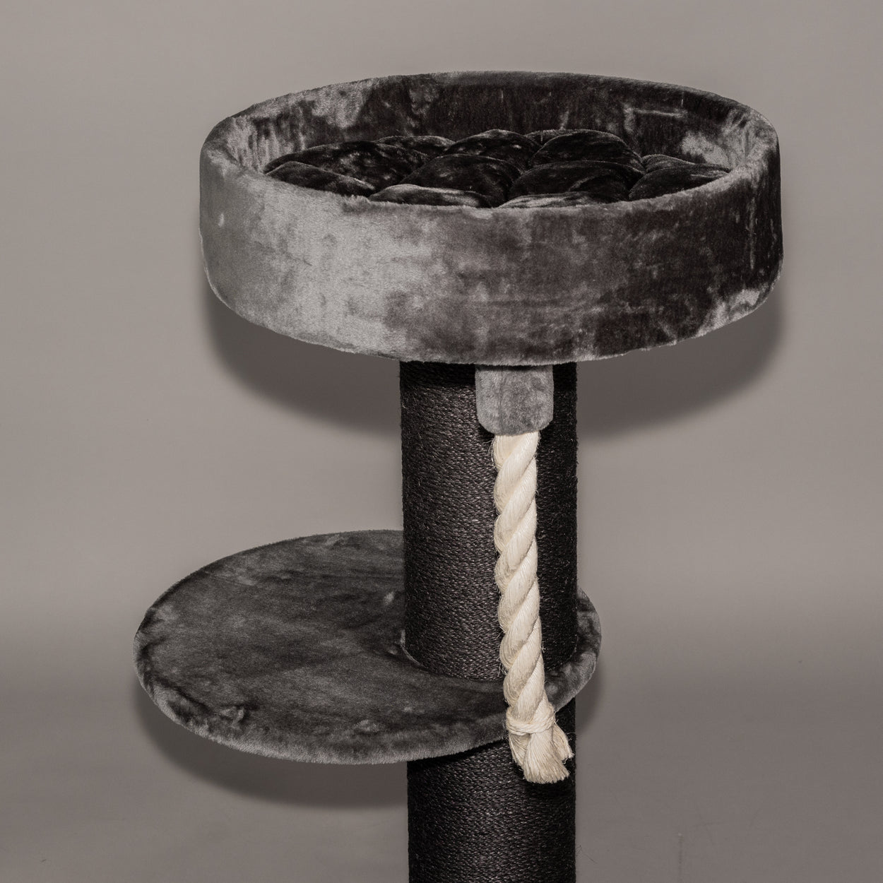 Krabpaal Maine Coon Lounge Sleeper Blackline (Donkergrijs)