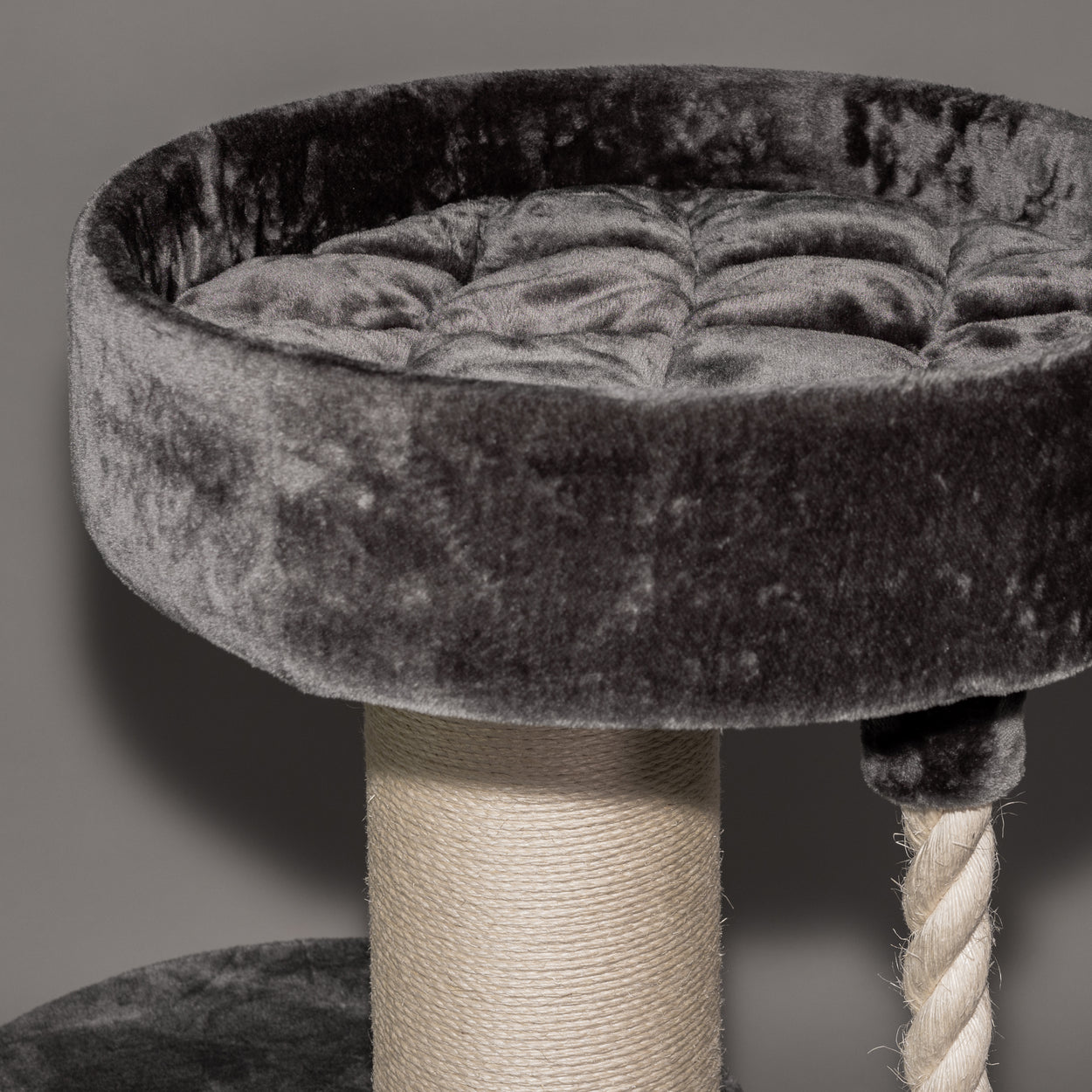 Krabpaal Maine Coon Lounge Sleeper (Donkergrijs)