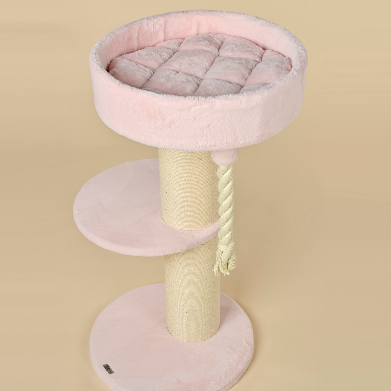 Krabpaal Maine Coon Lounge Sleeper (Pink Teddy)