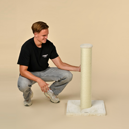 Krabpaal Ragdoll Scratcher (Crème)