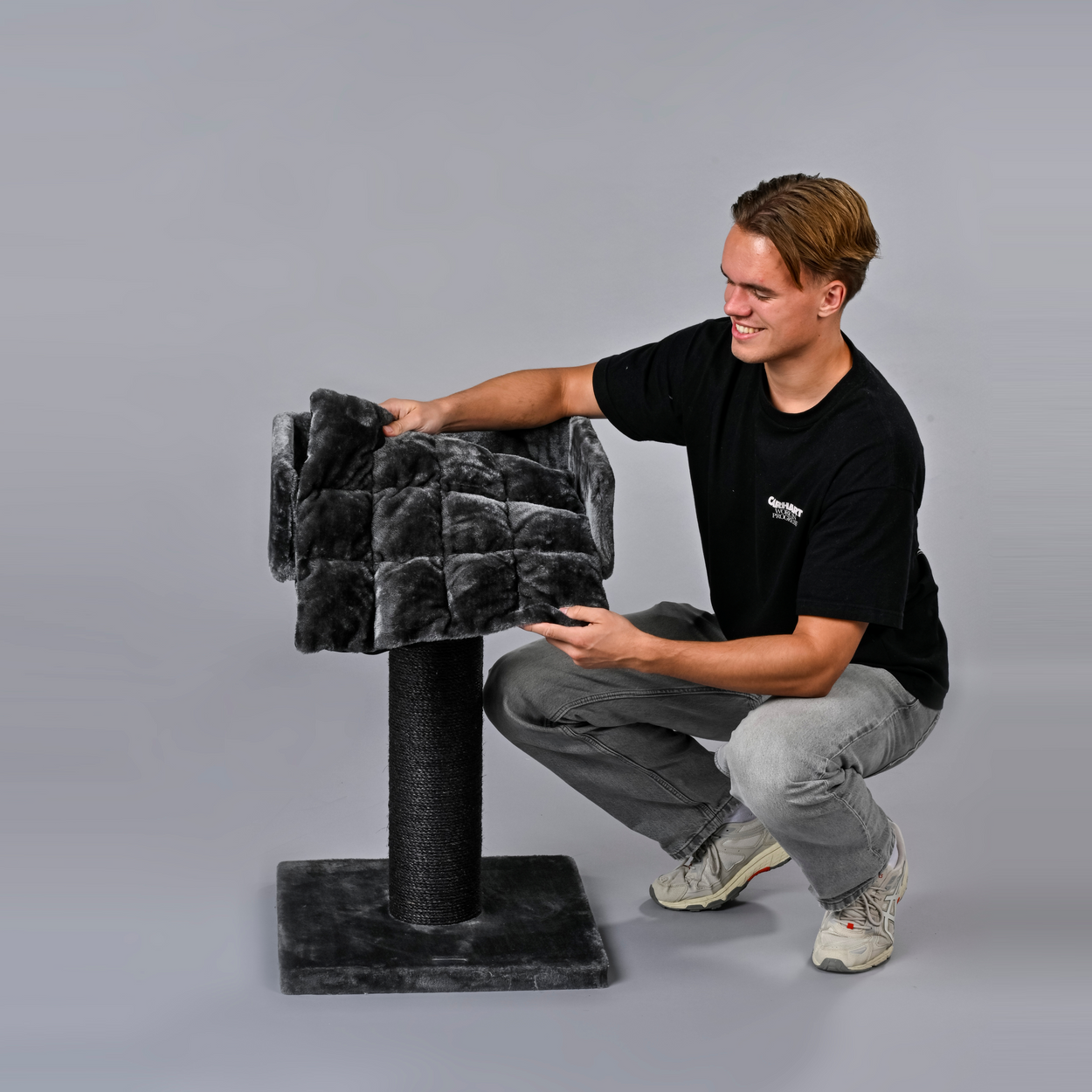 Krabpaal Ragdoll Lounge Blackline (Donkergrijs)