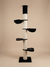 Škrabadlo Maine Coon Tower (Čierny Teddy) 235-255 cm