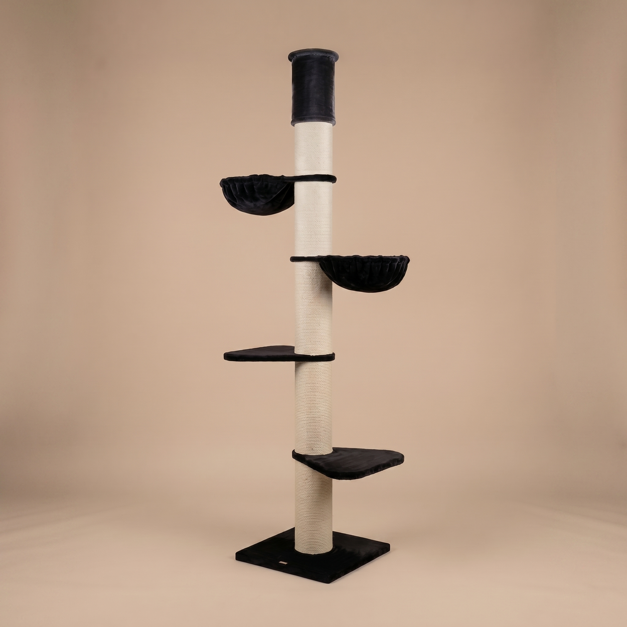 Krabpaal Maine Coon Tower (Black Teddy) 235-255 cm