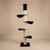 Krabpaal Maine Coon Tower (Black Teddy) 235-255 cm
