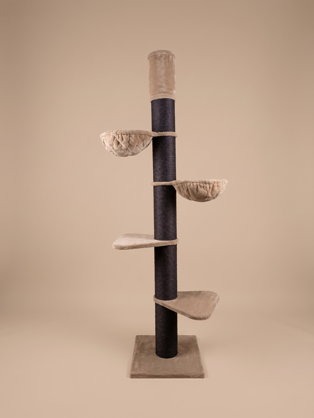 Škrabadlo Maine Coon Tower Blackline (Cappuccino) 255-275 cm