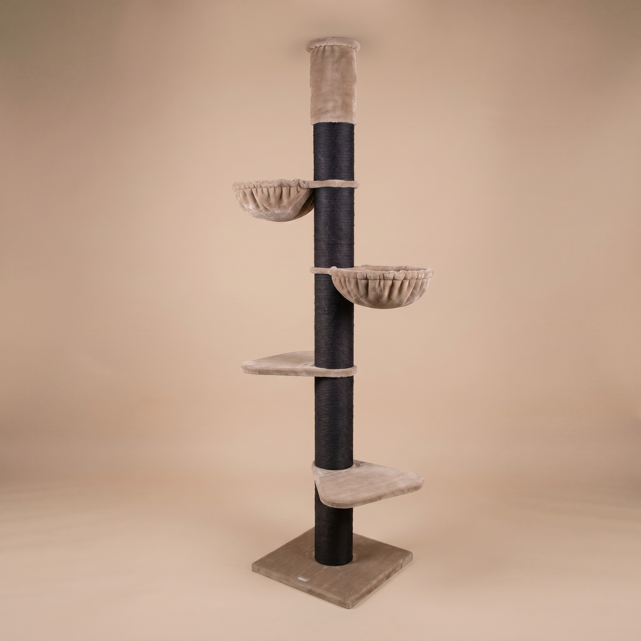 Kattetræ Maine Coon Tower Blackline (Cappuccino) 235-255 cm