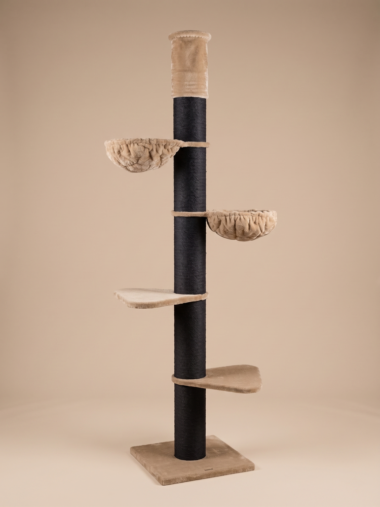 Krabpaal Maine Coon Tower Blackline (Cappuccino) 235-255 cm