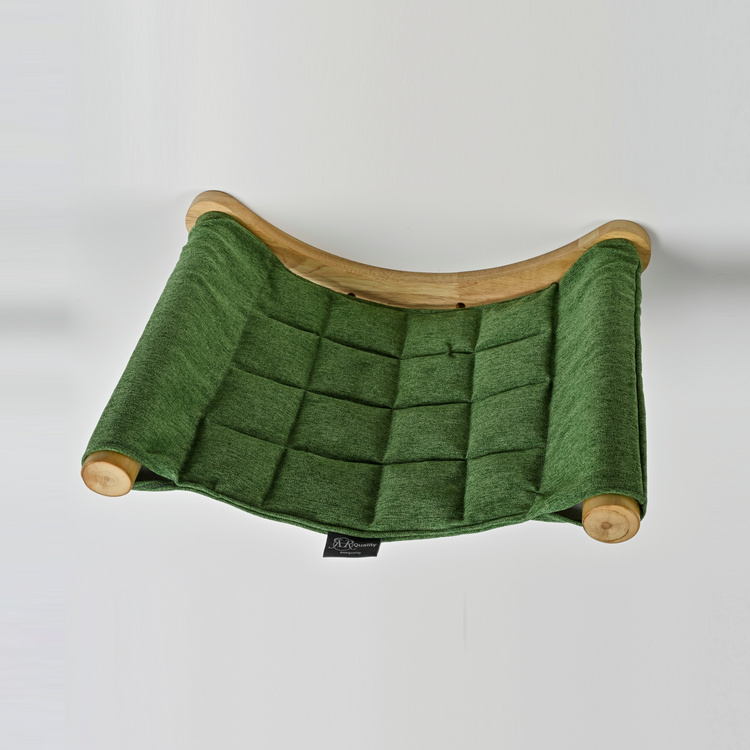 Wandmeubel Klimmuur Kat - Luxe Hangmat XXL (Pistache)