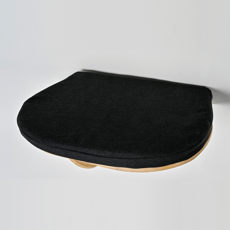 Wandmeubel Klimmuur Kat - Luxe Kattenbed (Zwart)