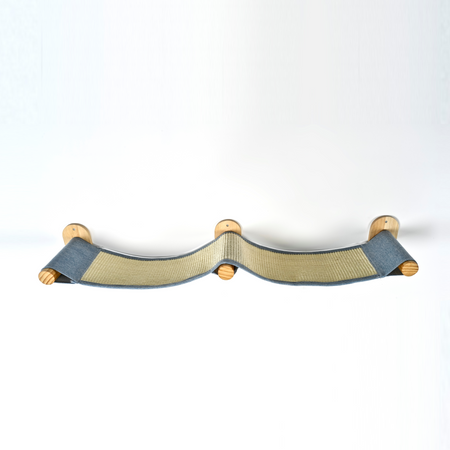 Wandmeubel Klimmuur Kat - Muur Brug (Denim)