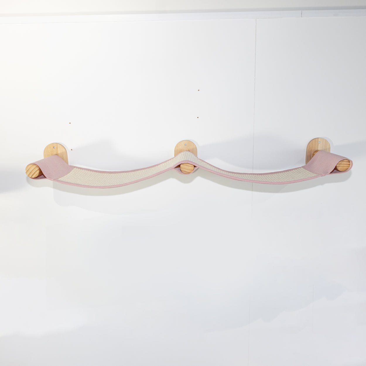 Wandmeubel Klimmuur Kat - Muur Brug (Roze)