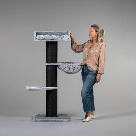 Krabpaal Royalty Blackline de Luxe (Lichtgrijs)