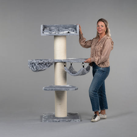 Krabpaal Royalty Crown Plus (Lichtgrijs)